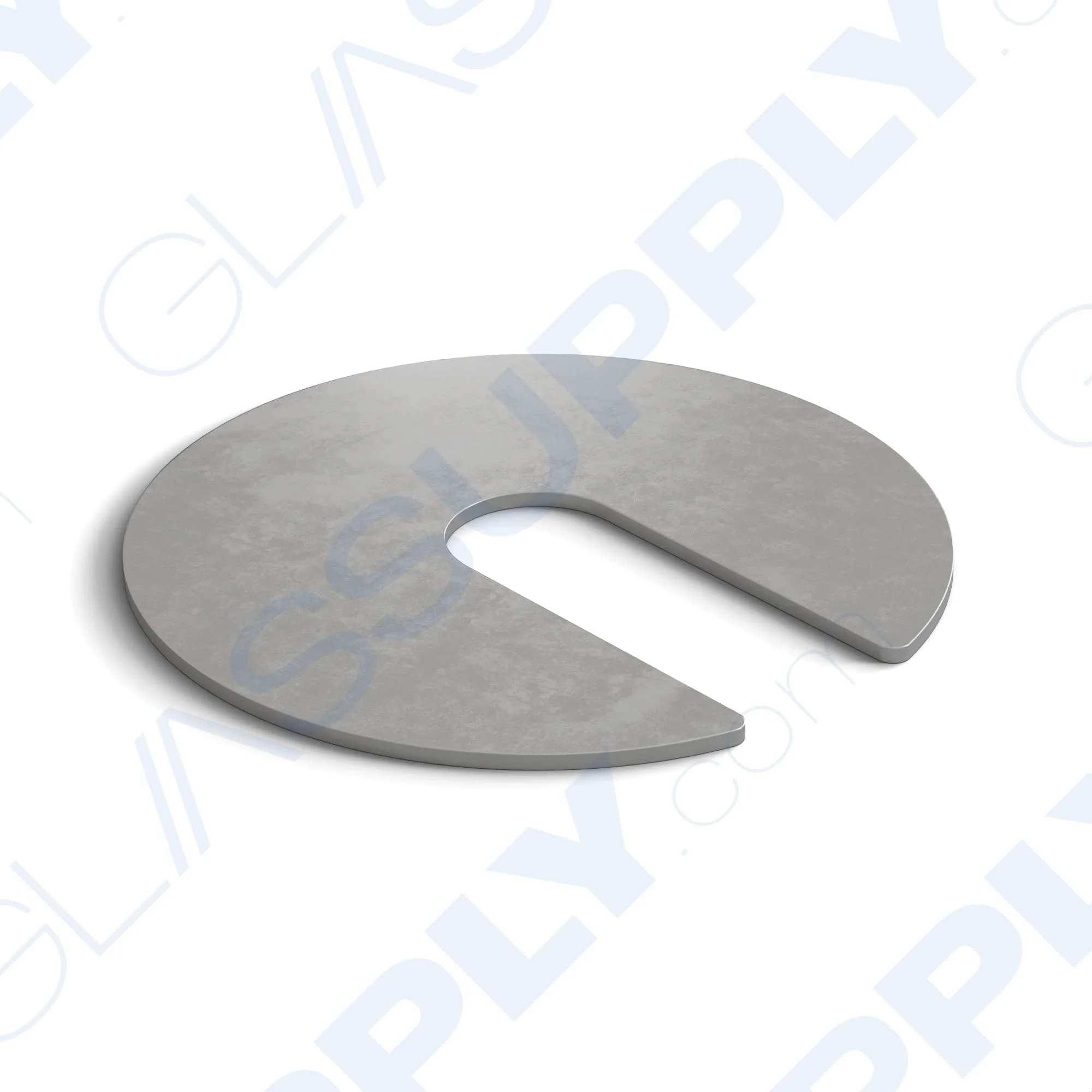 Slotted Washer Shim for Post Leveling