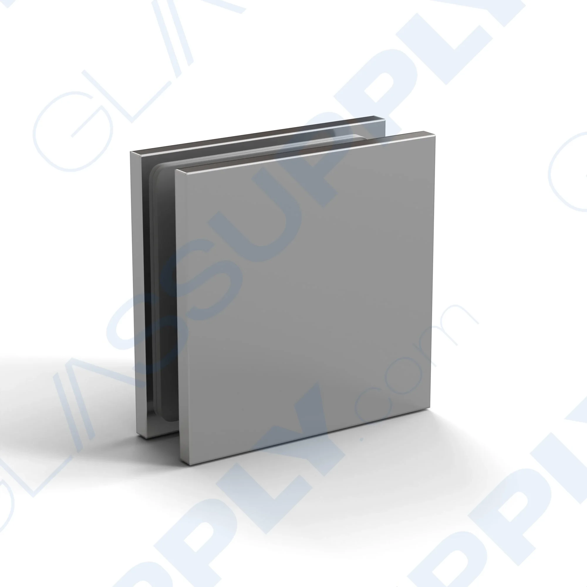 Wall-to-Glass Movable Transom Clamp