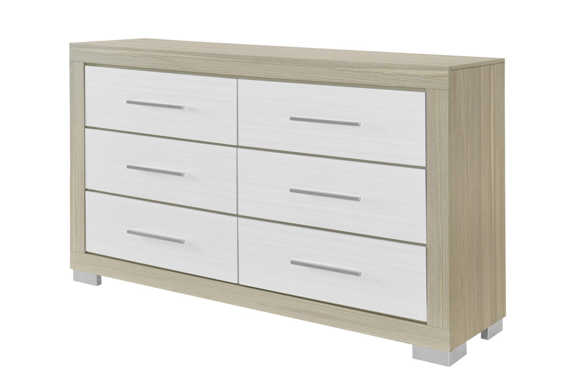 EMMA NATURAL/WHITE DRESSER - thumbnail 2