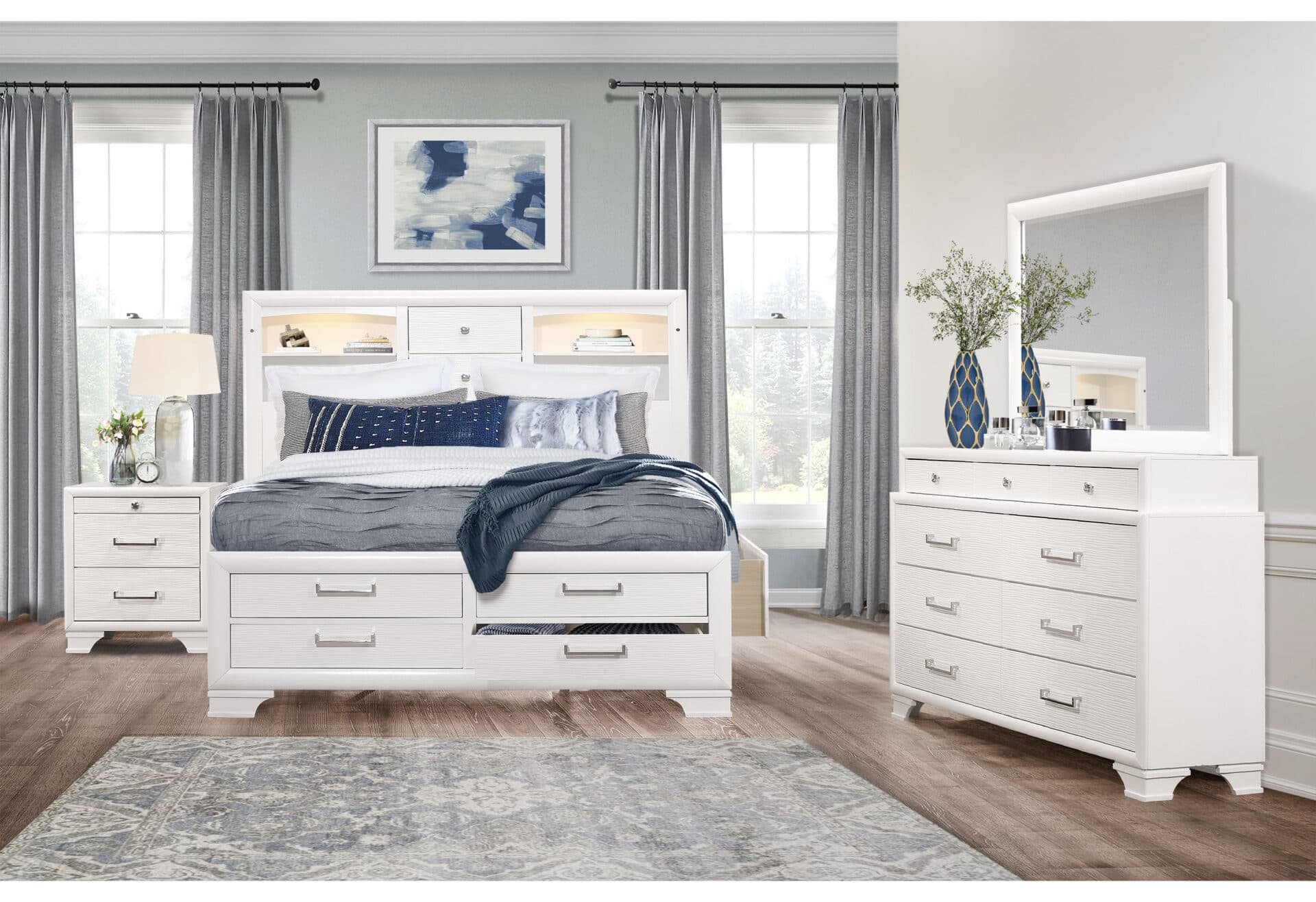 JORDYN WHITE NIGHTSTAND - thumbnail 4