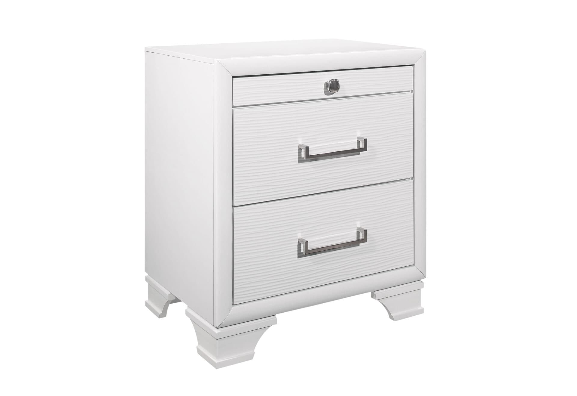 JORDYN WHITE NIGHTSTAND - thumbnail 2