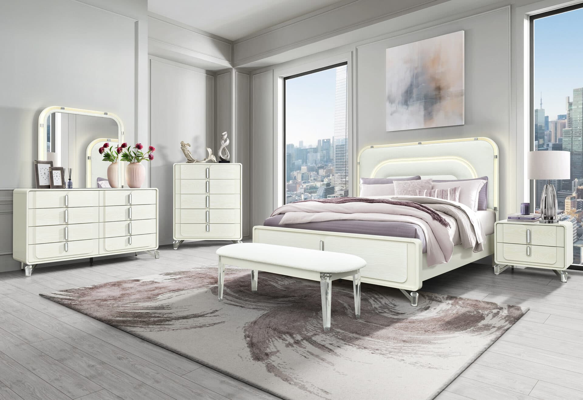 LYRA BEIGE DRESSER - thumbnail 4