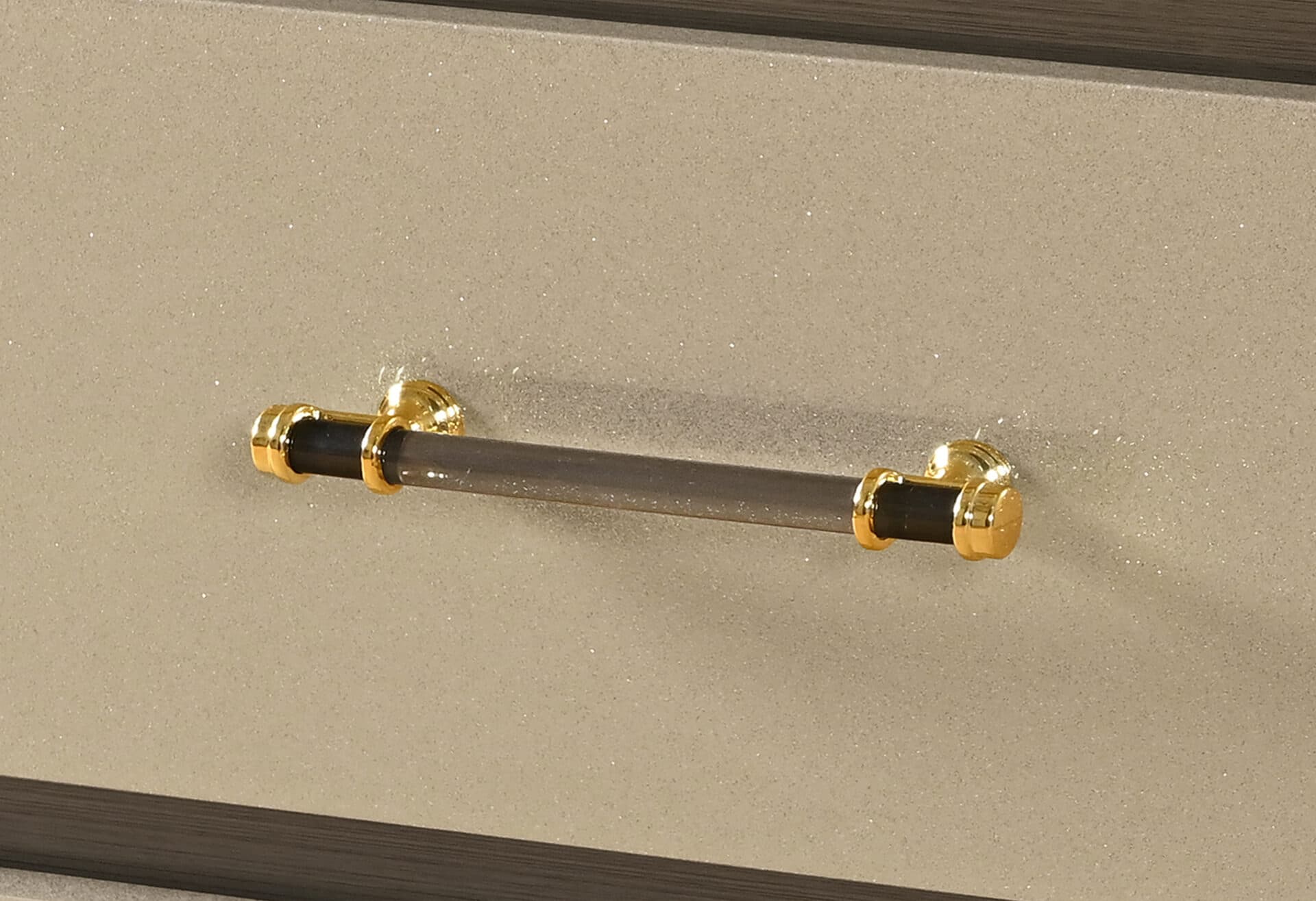 GENESIS GOLD NIGHTSTAND WITH LED - thumbnail 3