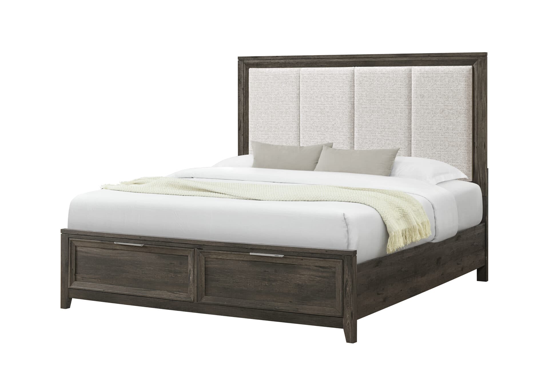 MARIAH DARK BROWN FULL BED - thumbnail 2