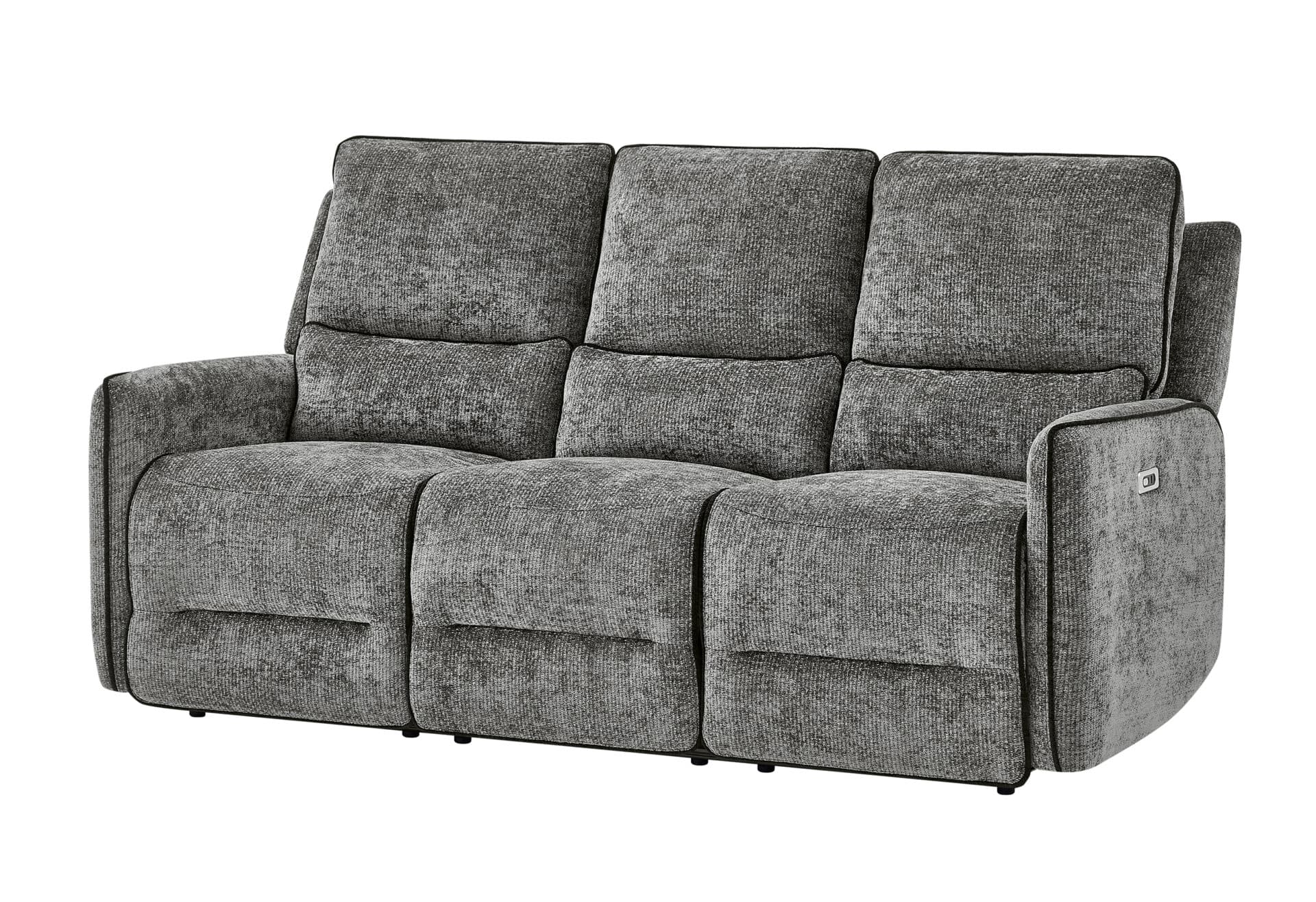 U2203 DARK GREY POWER RECLINING SOFA - thumbnail 2