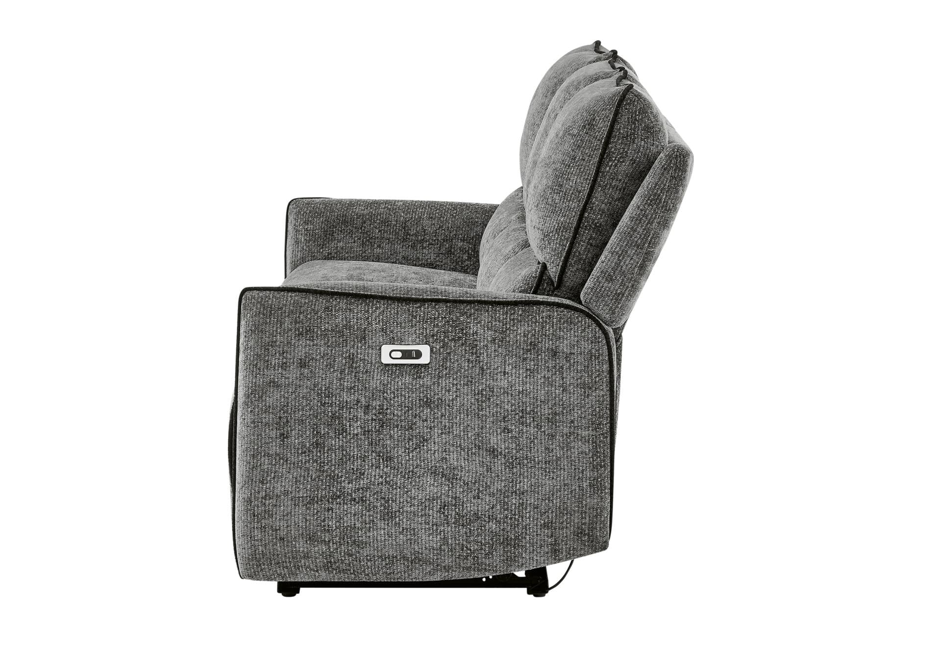 U2203 DARK GREY POWER RECLINING SOFA - thumbnail 3