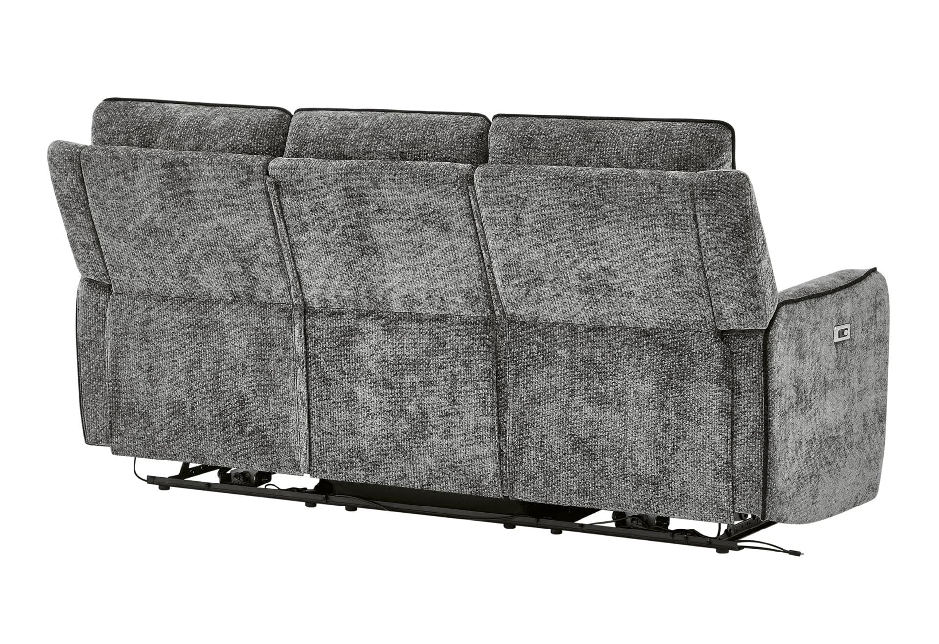 U2203 DARK GREY POWER RECLINING SOFA - thumbnail 4