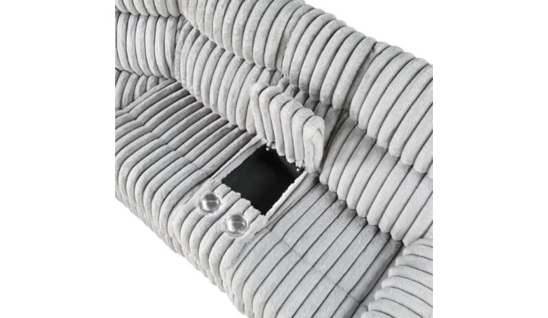 U6028 GREY SECTIONAL WITH LED - thumbnail 3