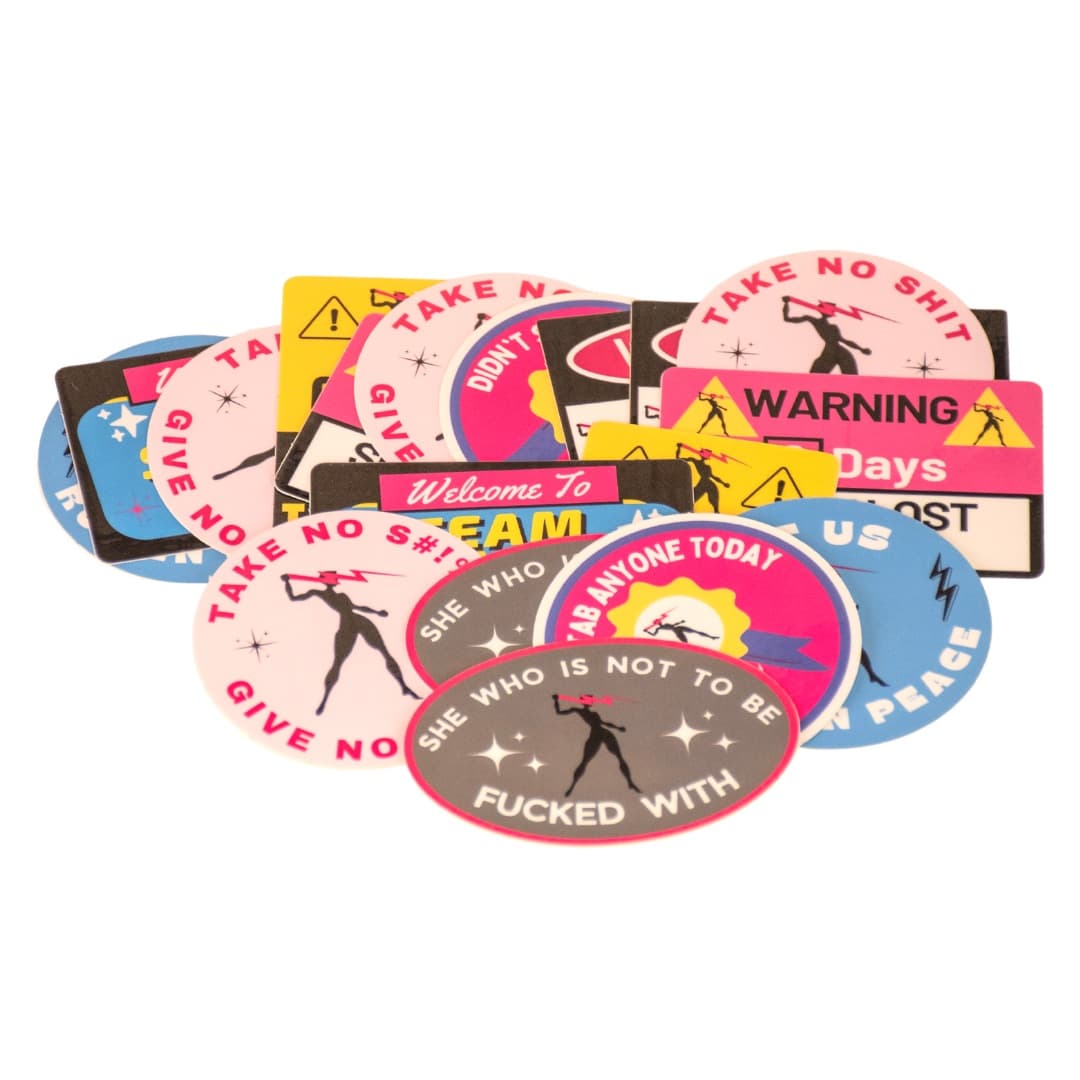 Do Not Touch Me Sticker – Runner 2×3 Inch Sticker - thumbnail 3