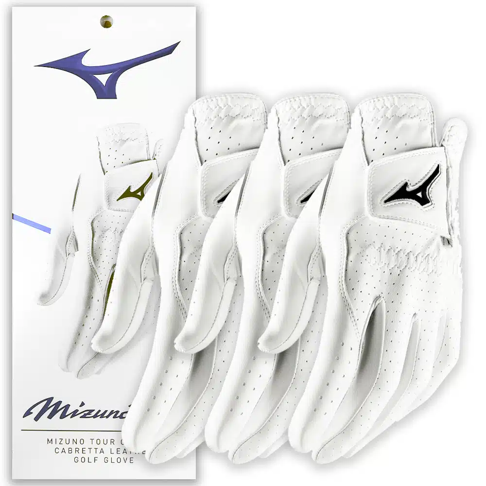 Mizuno Pro Leather Golf Glove (3-Pack)