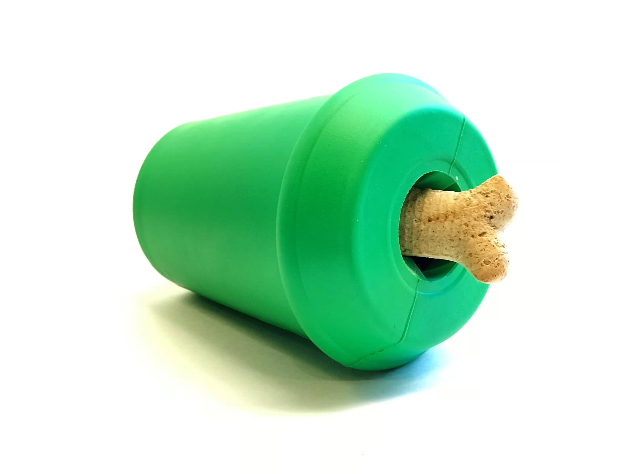 NEW! Durable Rubber Coffee Cup Chew Toy &amp; Tread Dispenser - thumbnail 2