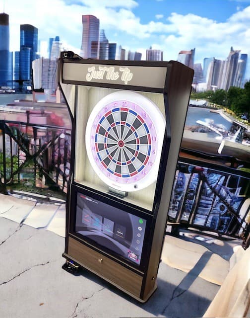 CUSTOM DARTBOARD CABINET - thumbnail 4