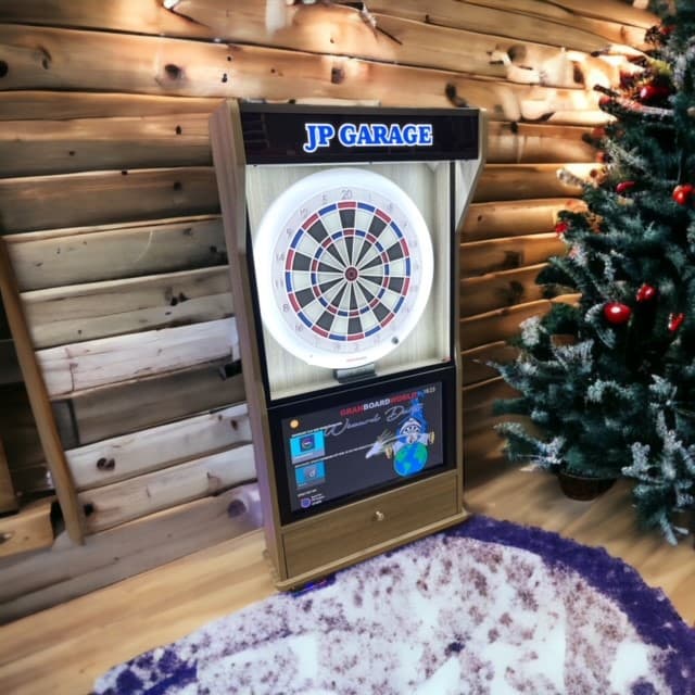 CUSTOM DARTBOARD CABINET - thumbnail 5