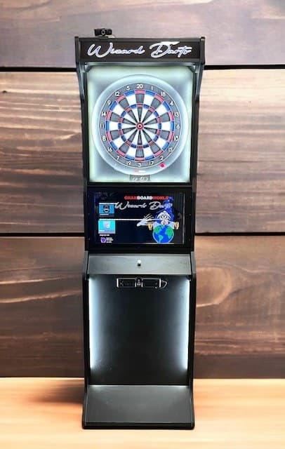 Custom Free Standing Dartboard Cabinet