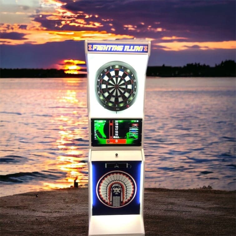 Custom Free Standing Dartboard Cabinet - thumbnail 3