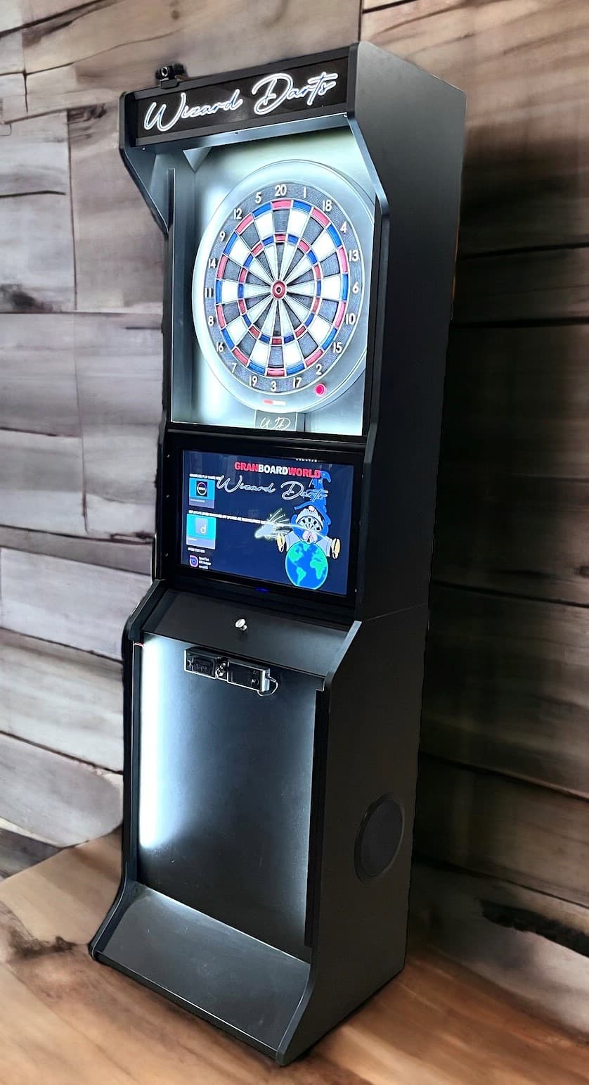 Custom Free Standing Dartboard Cabinet - thumbnail 4