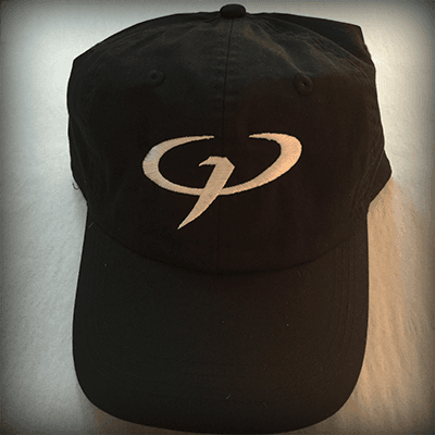 Lightweight Sports Hat = Black