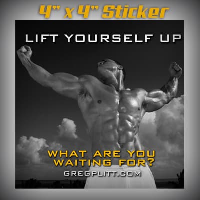 Sticker – Lift Yourself Up