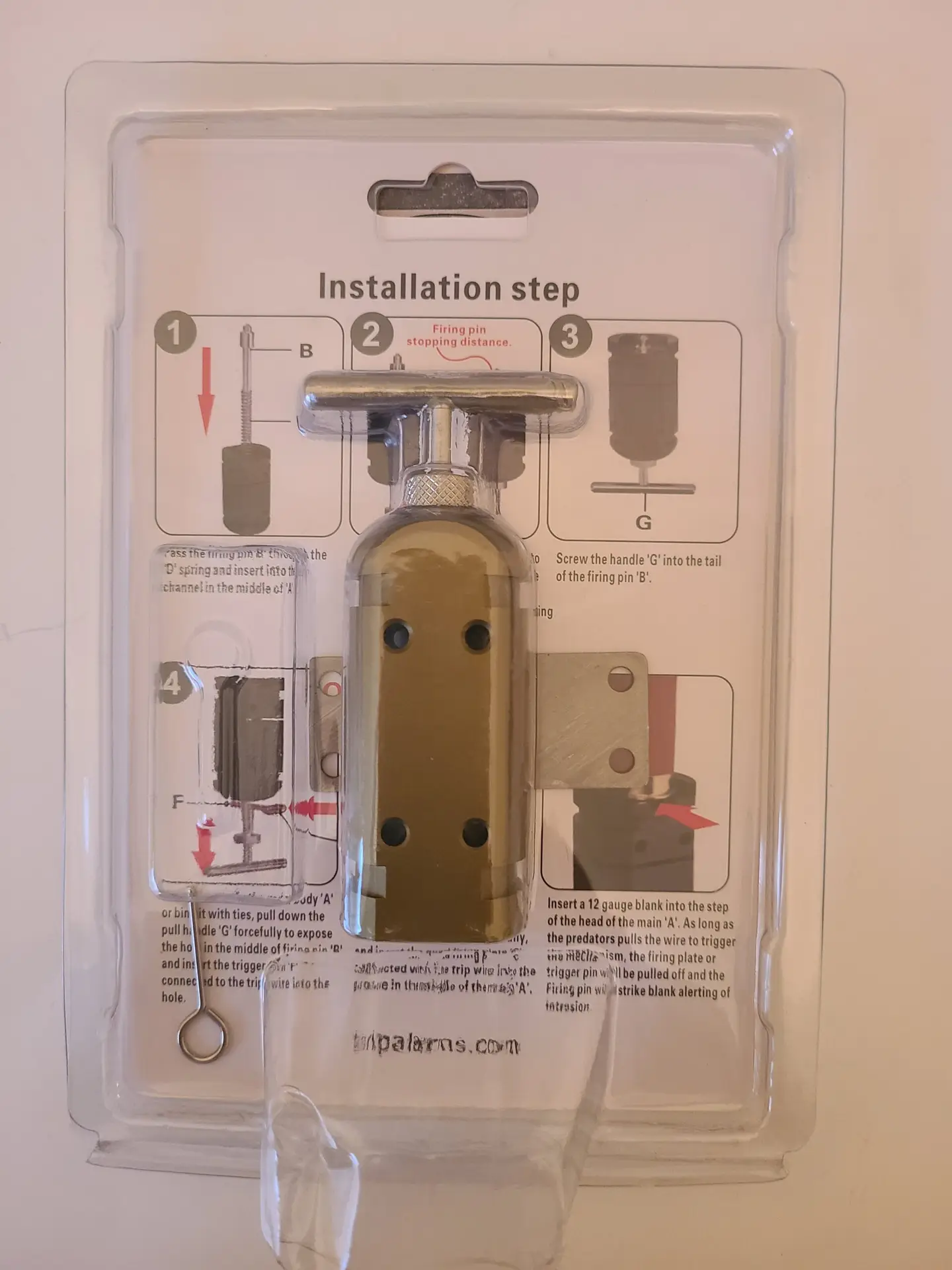 Quad 12 Gauge Alarm Army Green