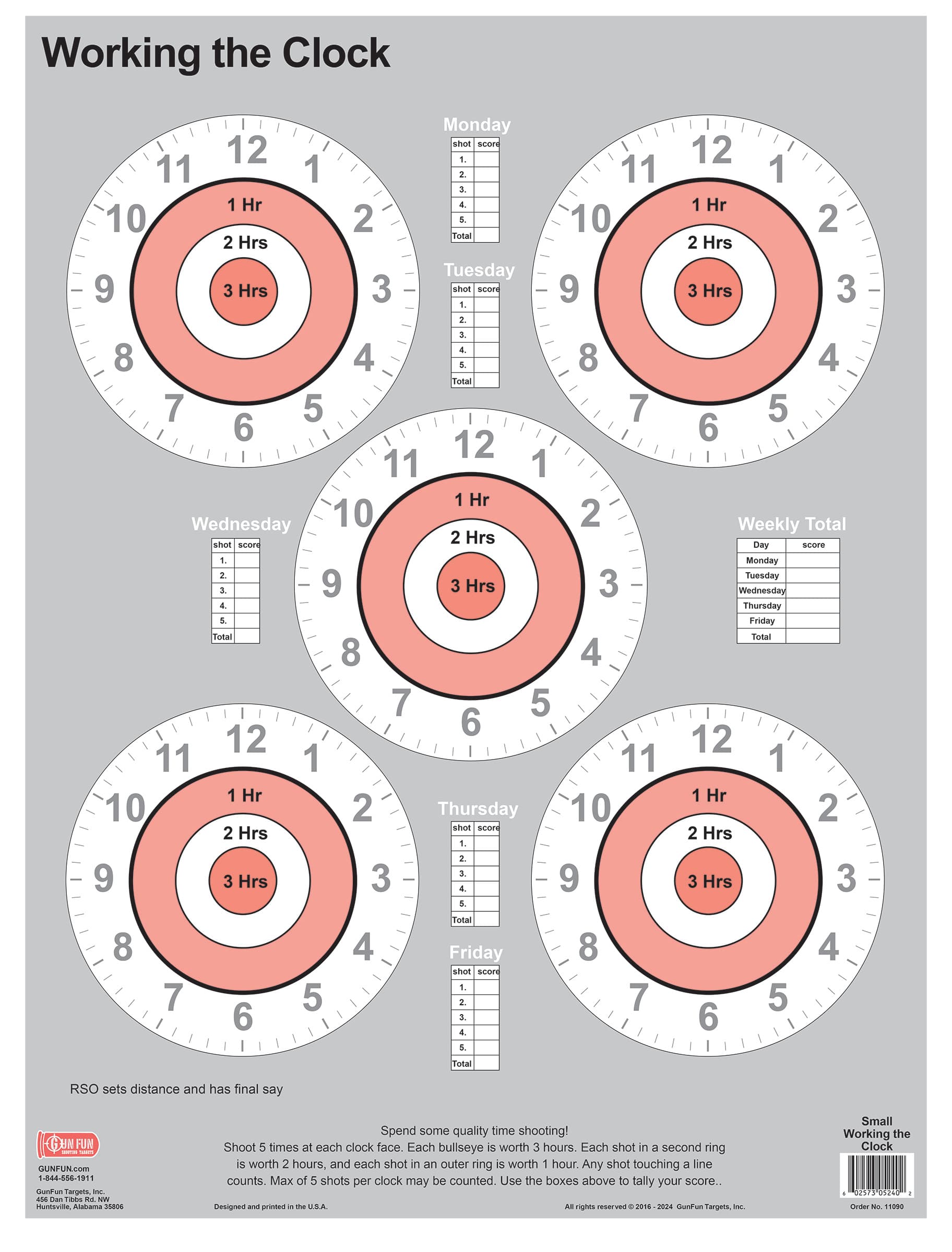 Small Working the Clock (11090)
