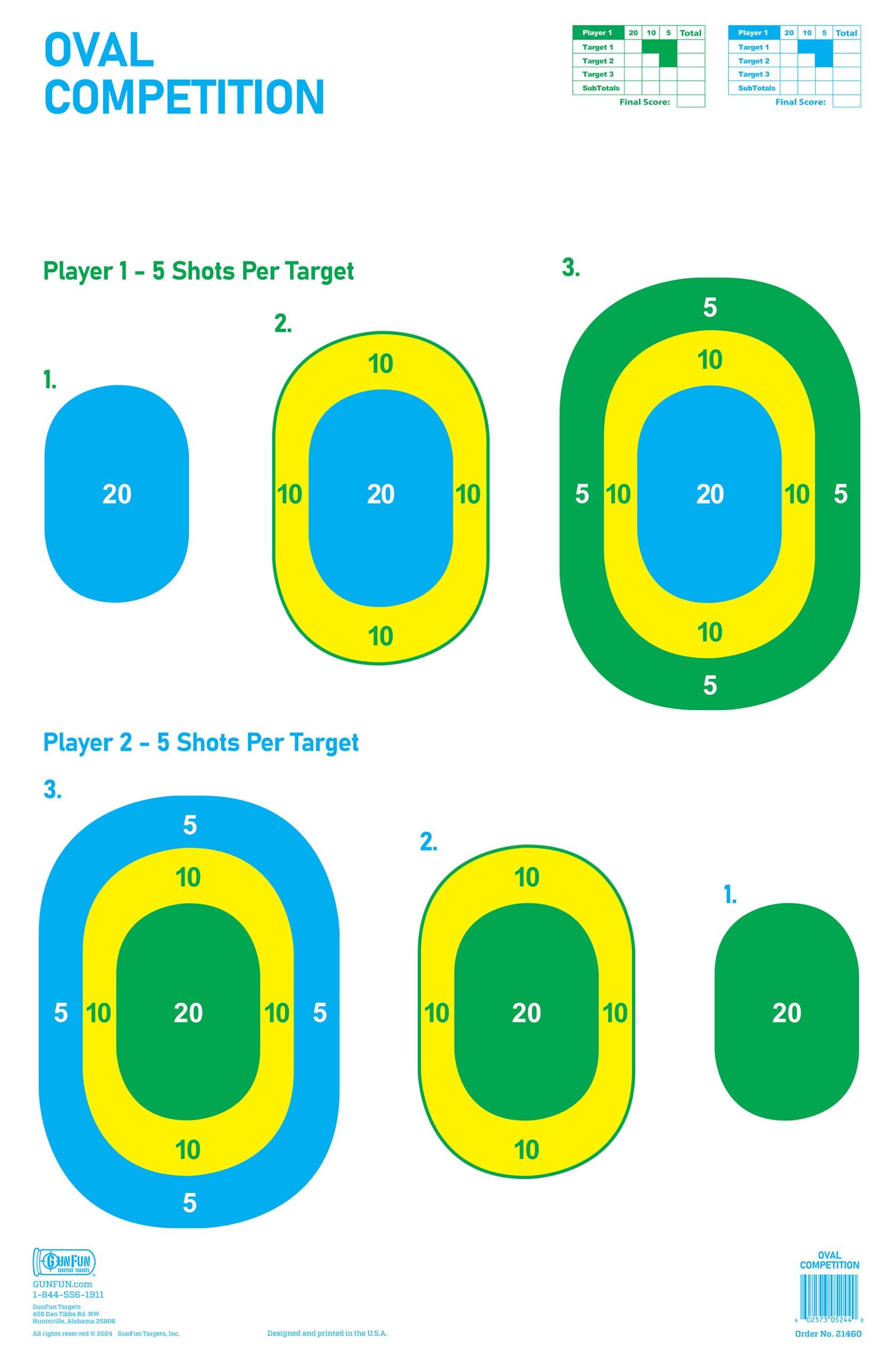 Oval Competition (21460)