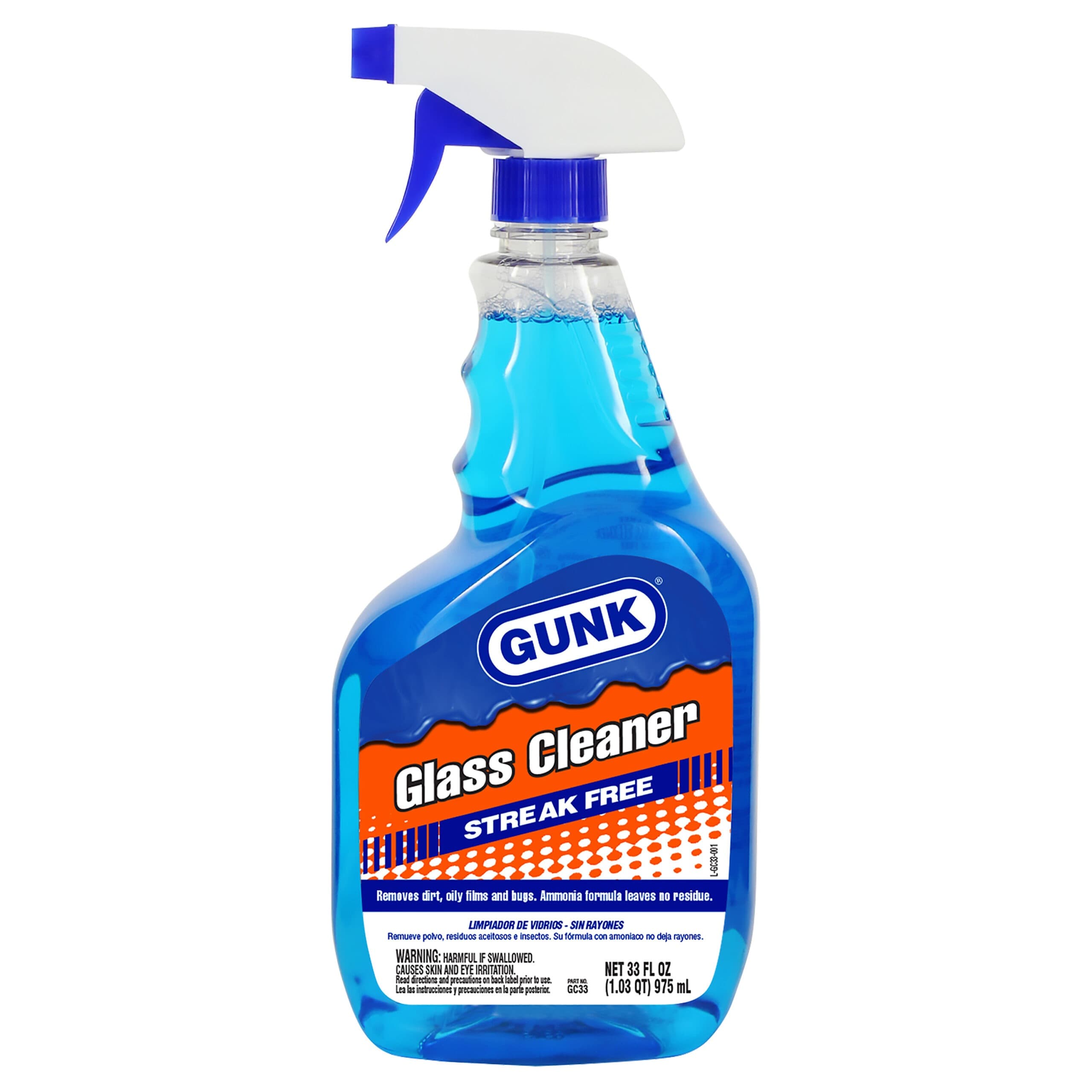GUNK Glass Cleaner with Trigger Sprayer