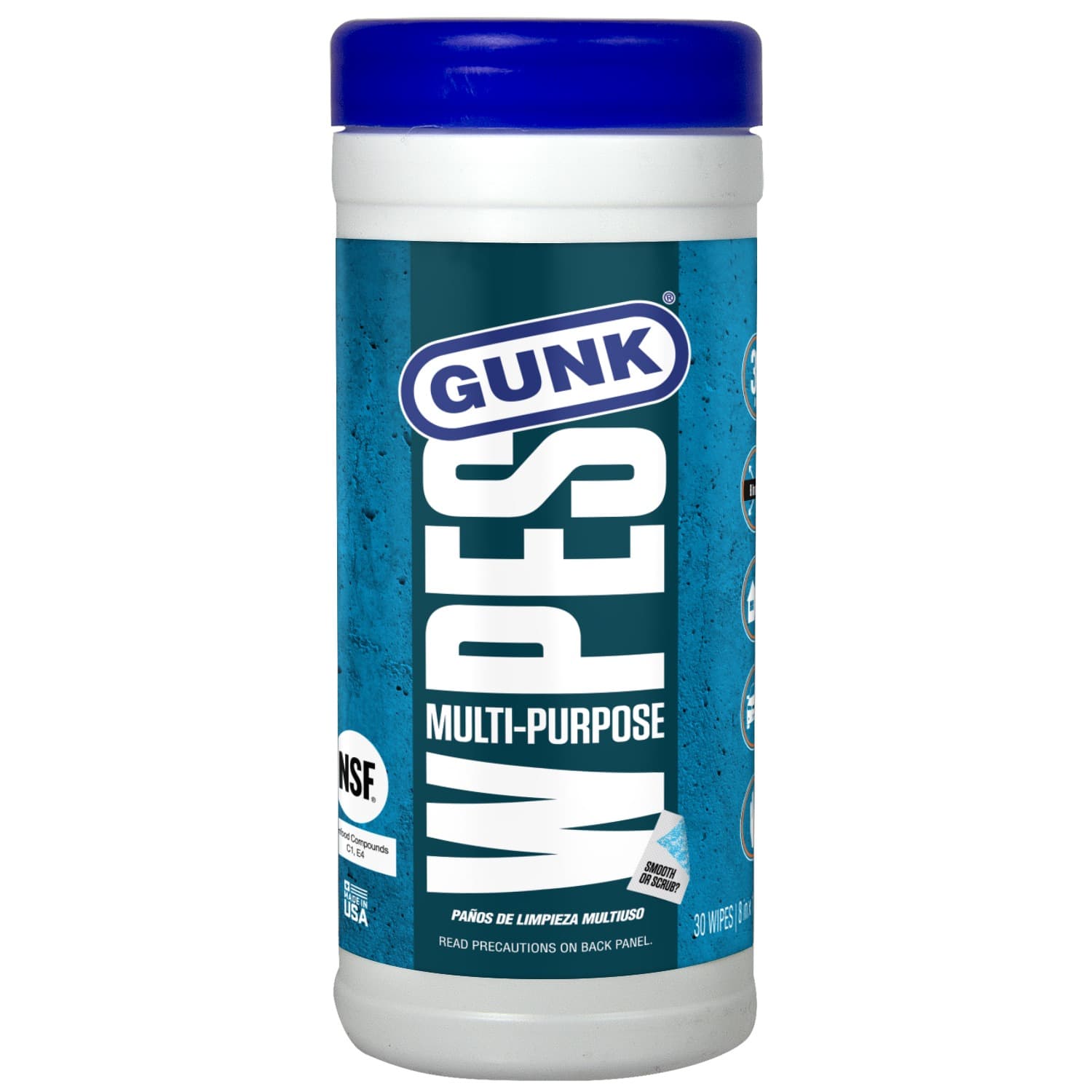 GUNK Multi-Purpose Wipes 30-Count