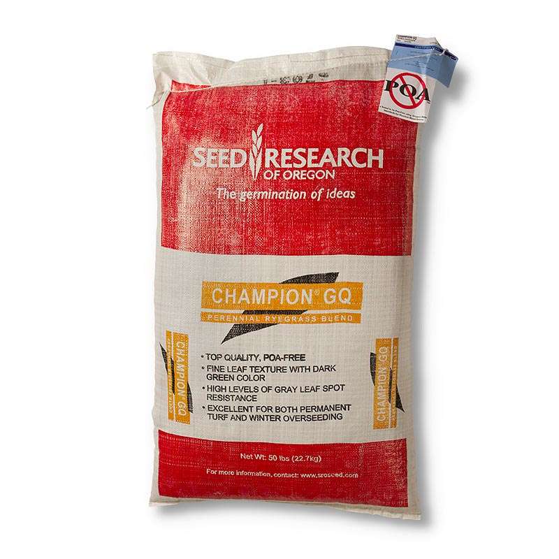 Champion GQ Ryegrass Seed
