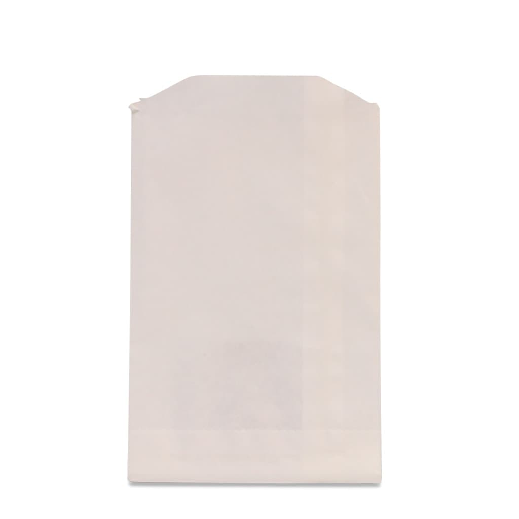 Unassembled White Bags