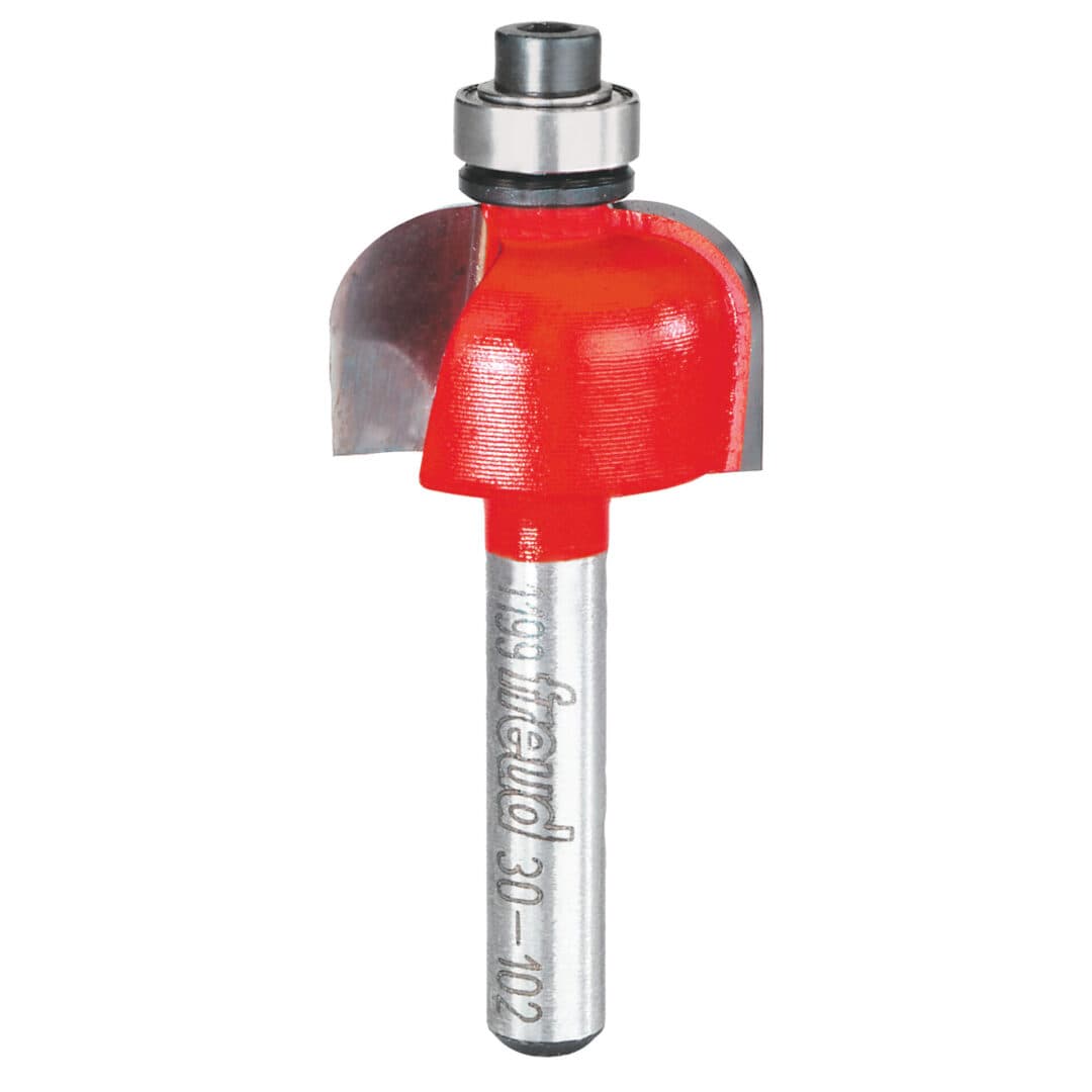 Freud 30-102, 1/4″ Radius, 1/4″ Shank, Cove Bits