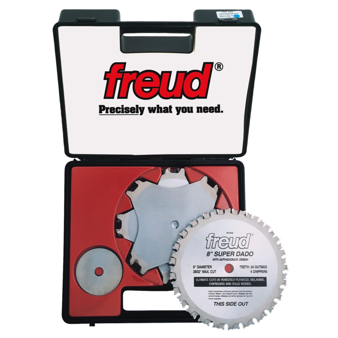 Freud SD508, 8″ Freud Super Dado Set, 24 Teeth
