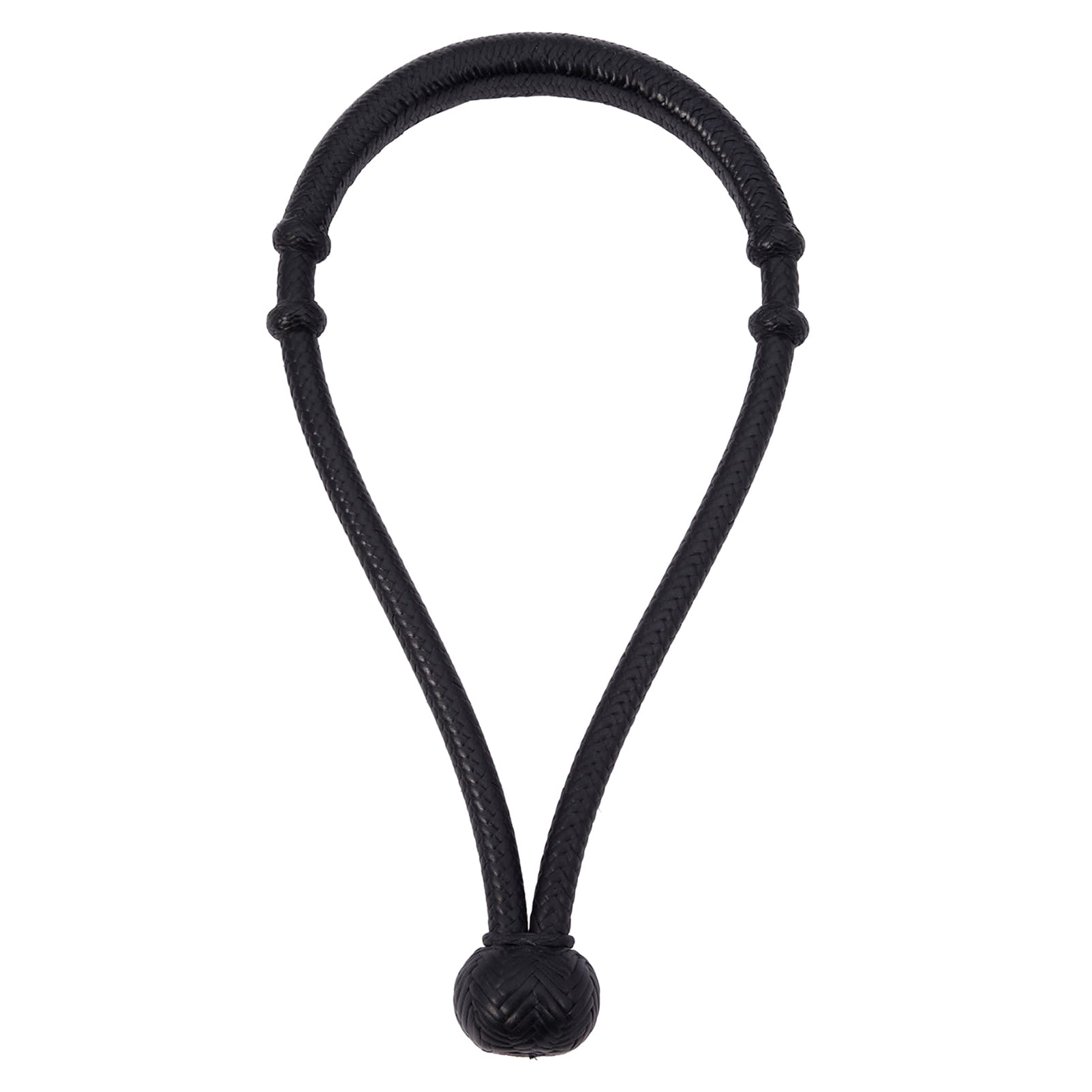 1/2" Black Bosal – 16 Plait