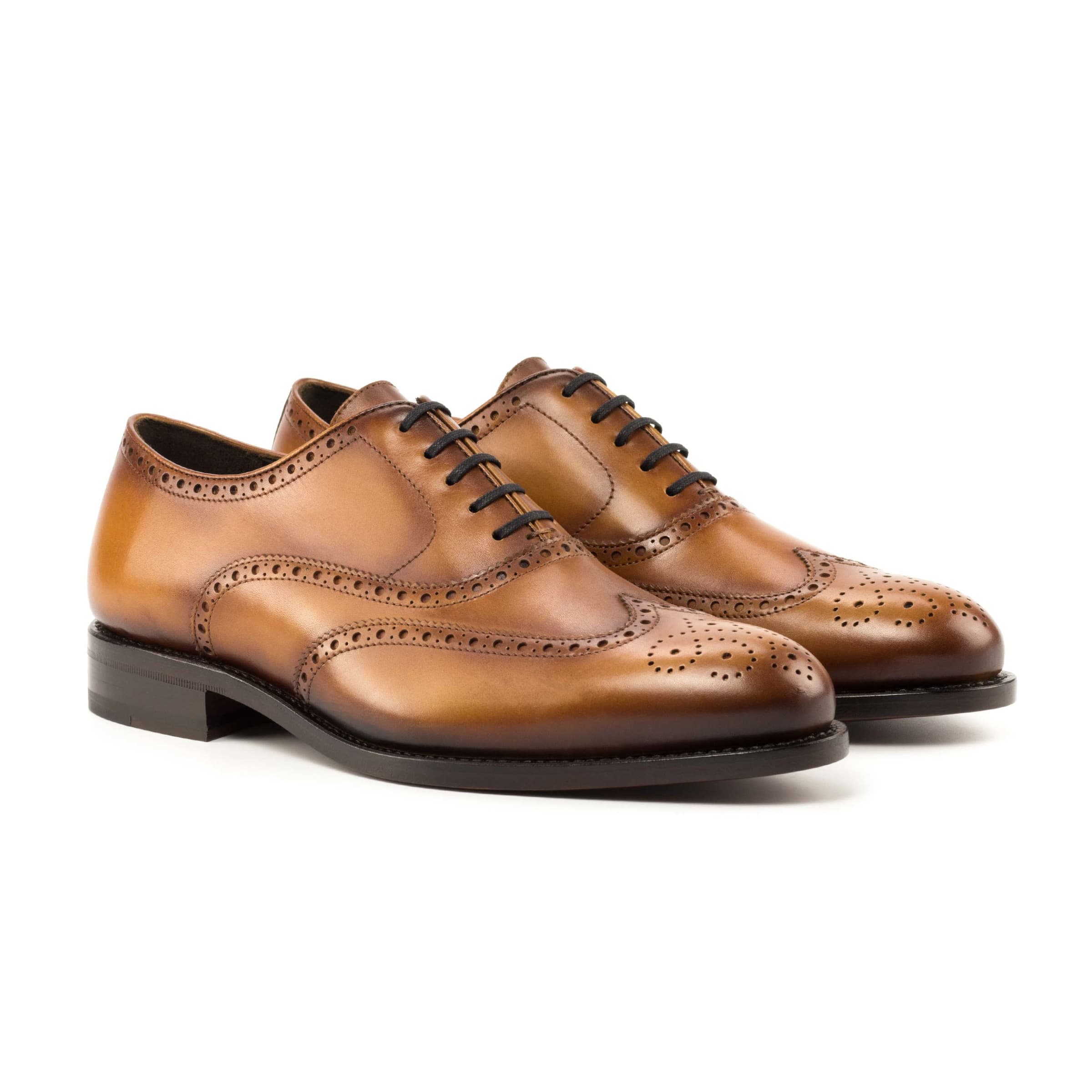 The Agent: Cognac Box Calf