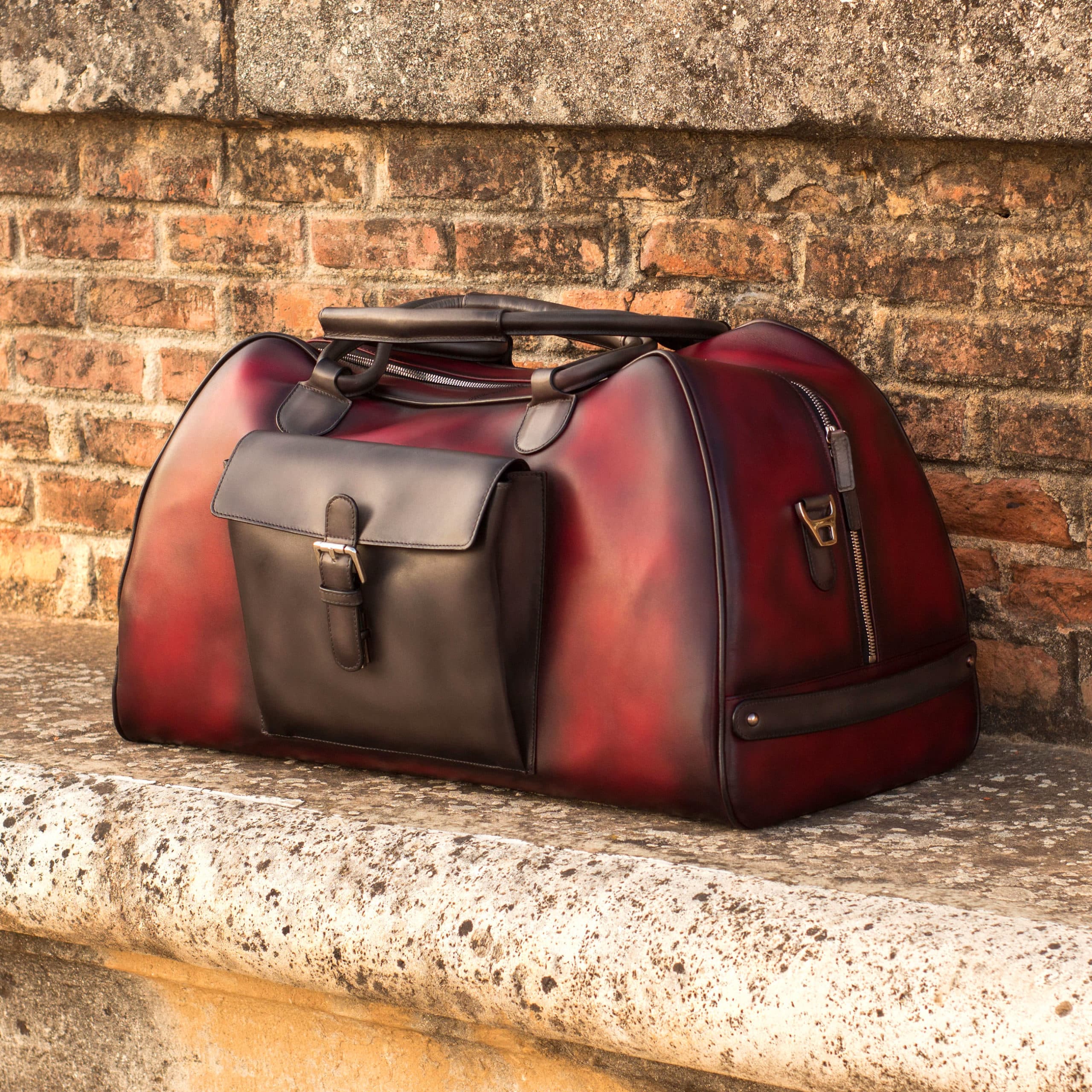 The Weekender: Burgundy Patina - thumbnail 3