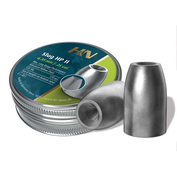 H&N Slug HP II – .25 Caliber