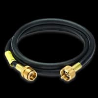 20lbs to 1lb hose adapter in retail packaging for Heat Hog personal propane heaters. 5ft hose.