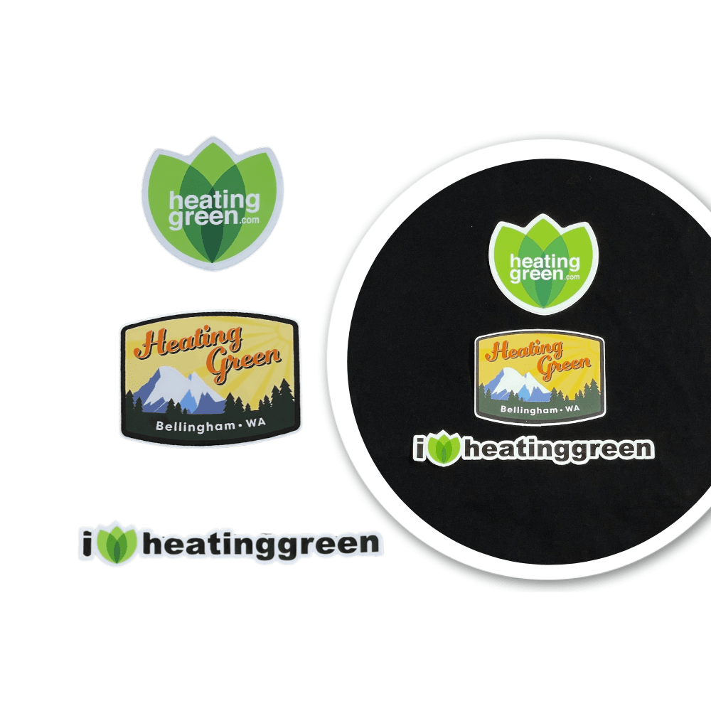 Heating Green Sticker Pack