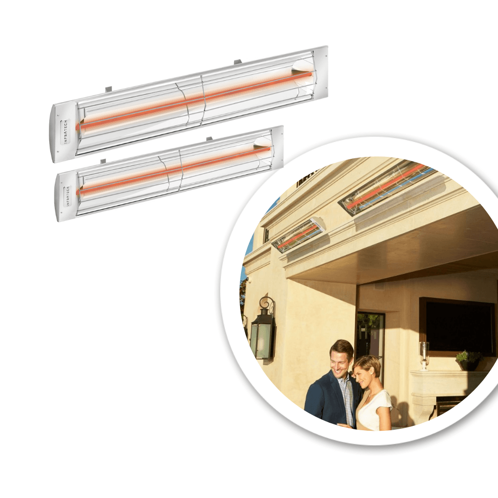 Infratech C-Series – minimal and modern – stainless steel