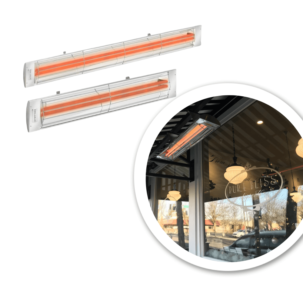 Infratech CD-Series – powerful and contemporary – stainless steel