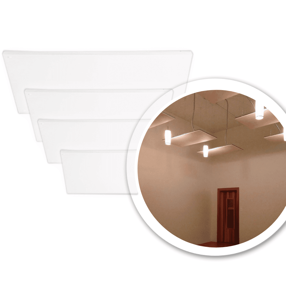 SolaRay-D heater – drop ceiling mount/suspended