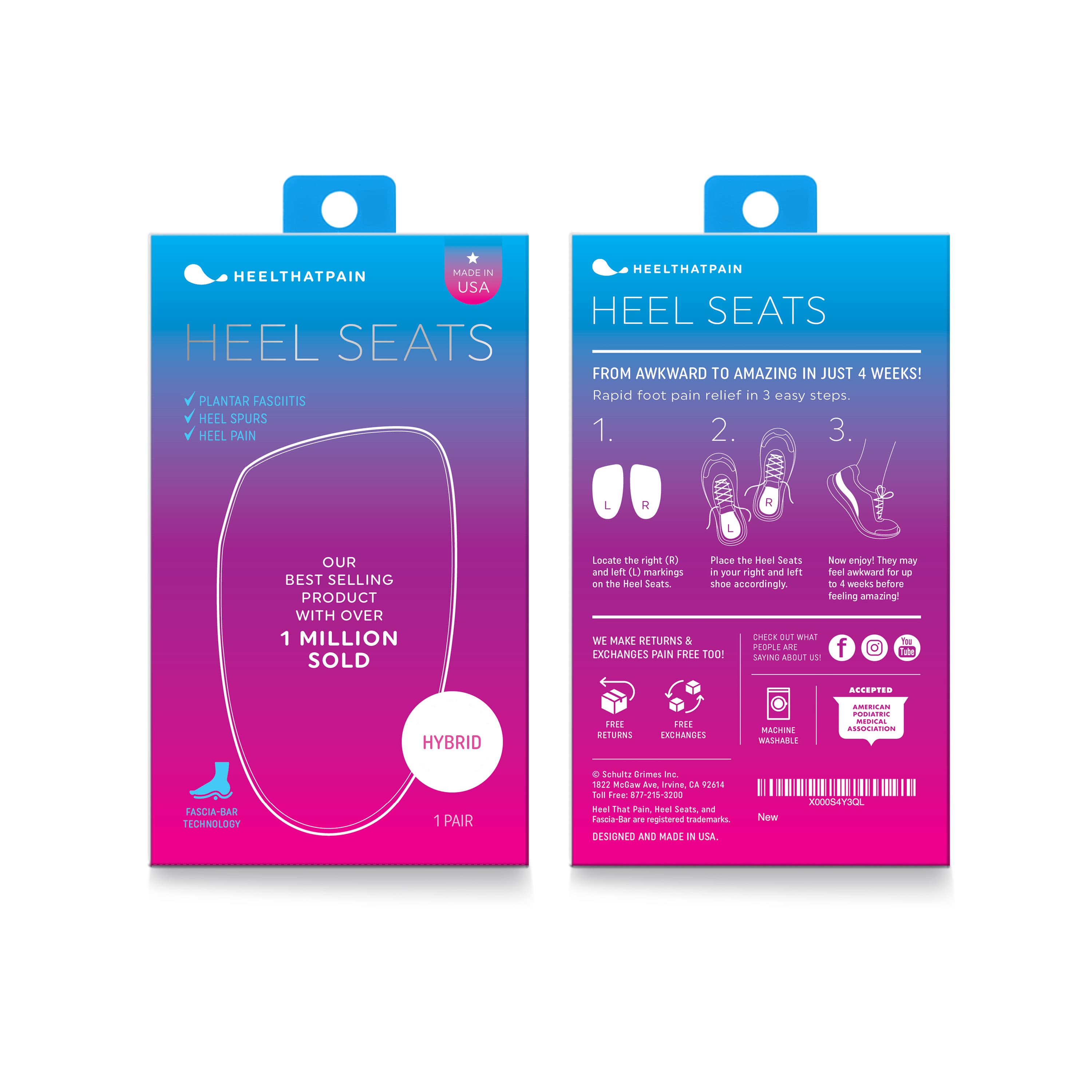 BOGO 50% Off Hybrid Heel Seats - thumbnail 9