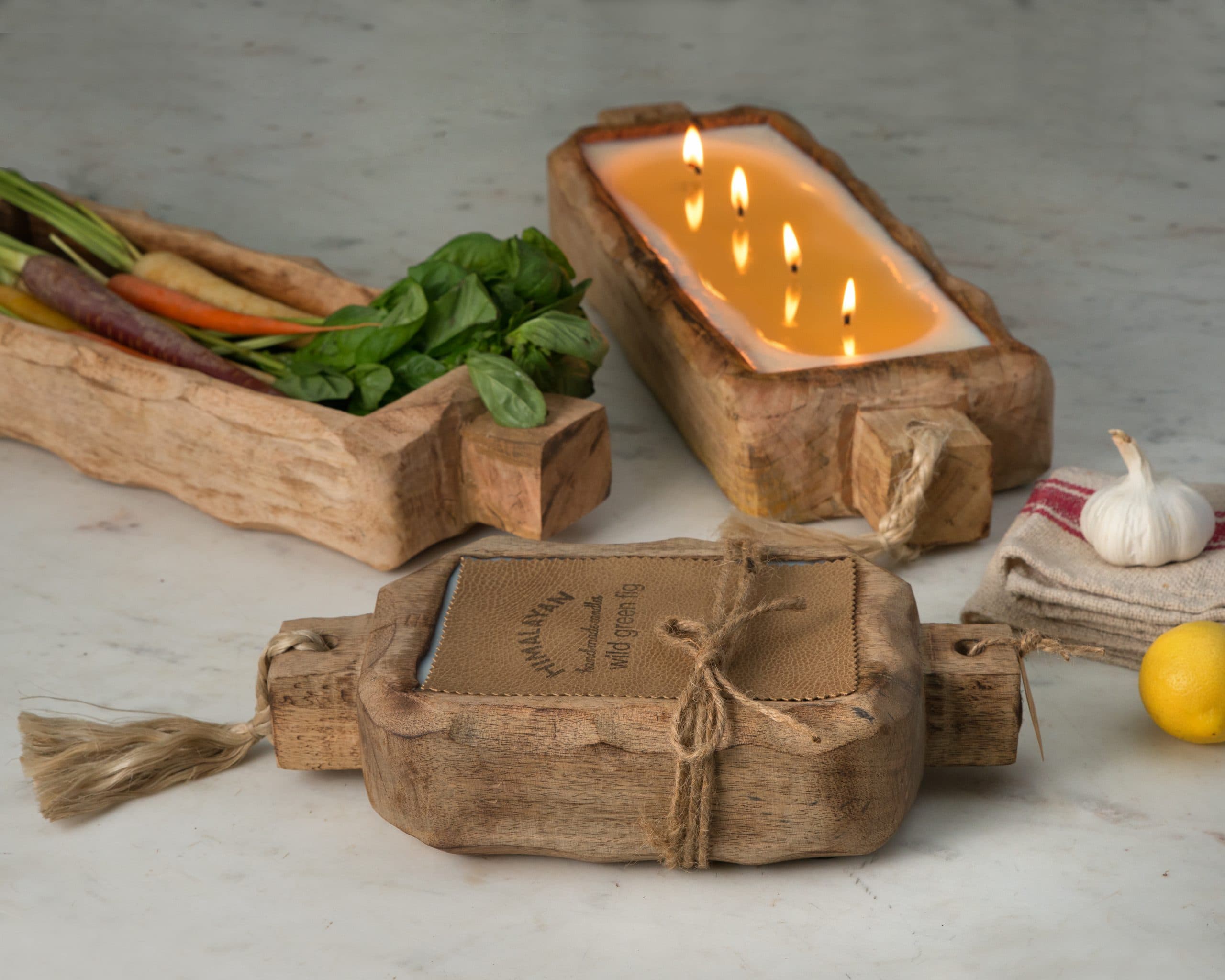Driftwood Candle Tray Large – 44oz - thumbnail 3