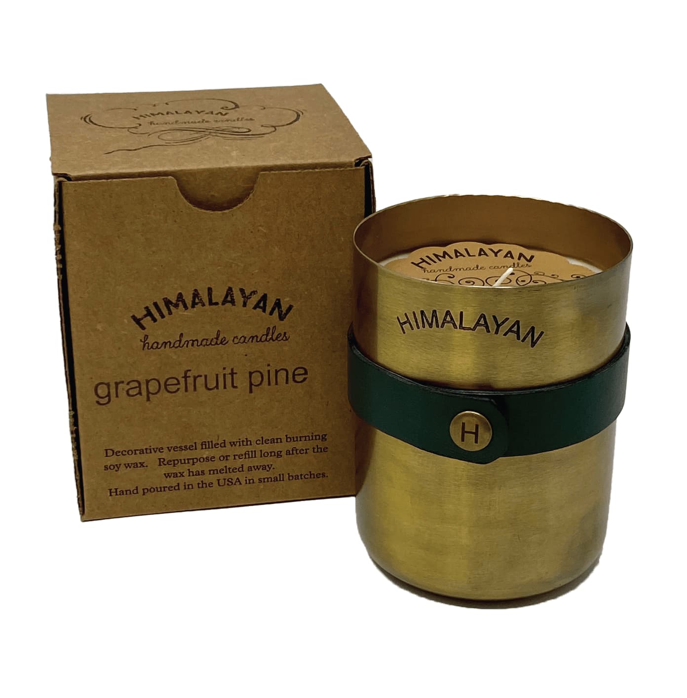 Dharamsala Signature Brass Patina – Green Wrap – 17oz