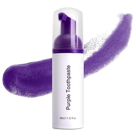 Purple Toothpaste for Teeth Whitening – Complete Kit