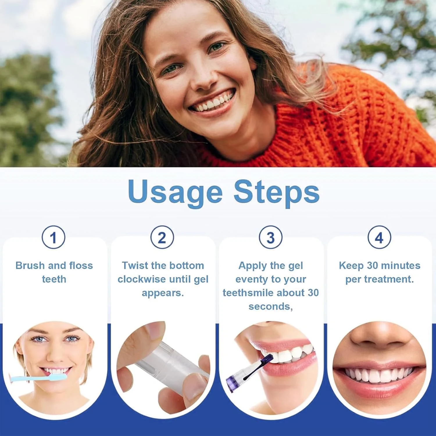 Teeth Whitening Pen – Professional, Enamel Safe & Travel-Friendly - thumbnail 9