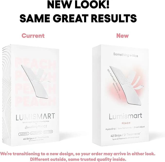 Something Nice Lumismart Whitening Strips – Enamel Safe for Sensitive Teeth - thumbnail 2