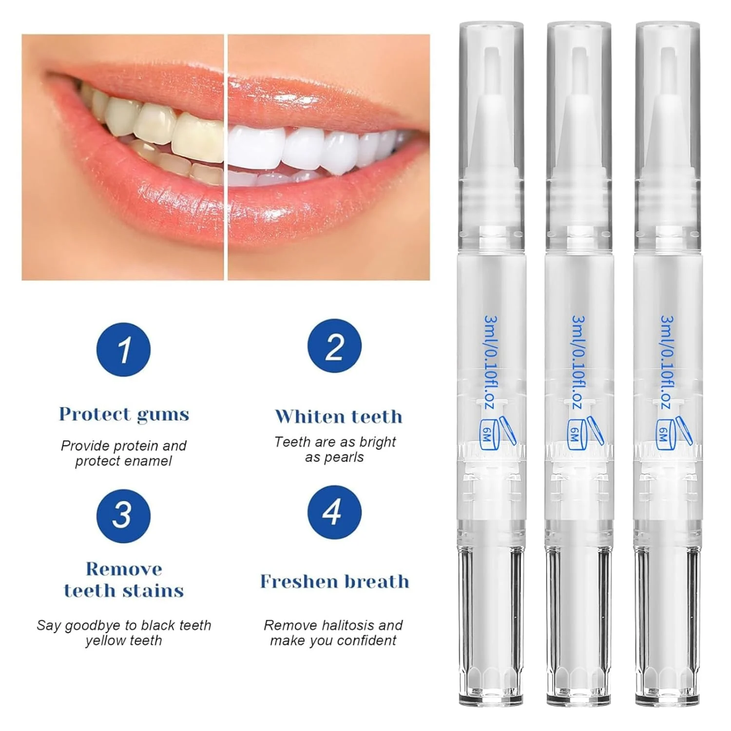 Teeth Whitening Pen – Professional, Enamel Safe & Travel-Friendly - thumbnail 6