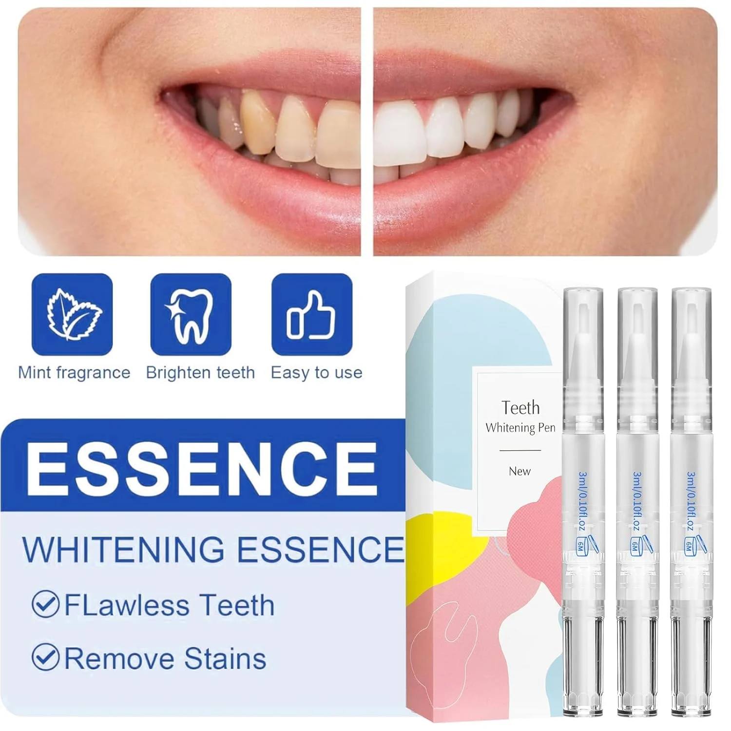 Teeth Whitening Pen – Professional, Enamel Safe & Travel-Friendly - thumbnail 8