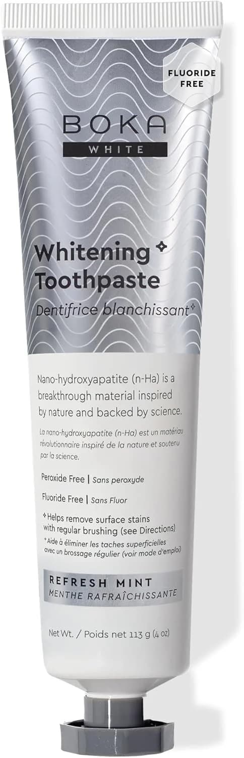 Boka Fluoride-Free Toothpaste – Nano Hydroxyapatite for Sensitive Teeth