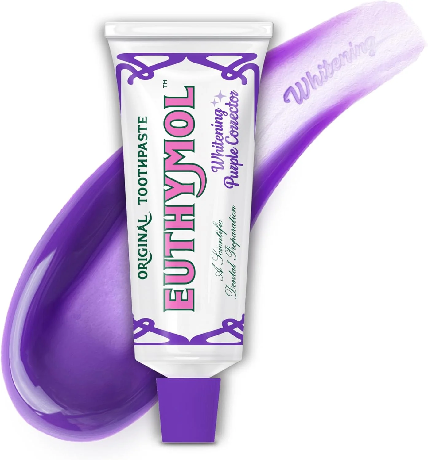 Euthymol Purple Whitening Toothpaste – Brightens & Protects Sensitive Teeth